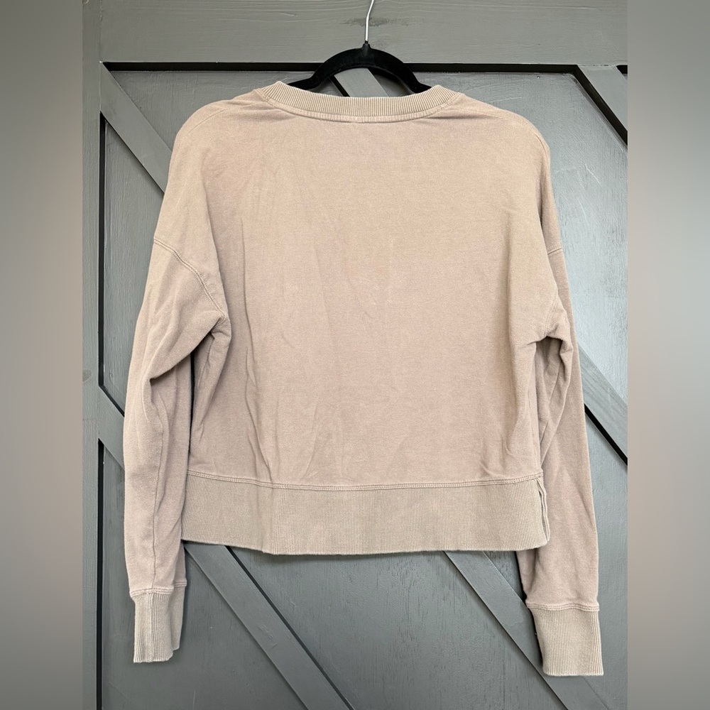 Vuori Laguna Henley in Cocoa Brown, Size Small - Picture 3 of 6